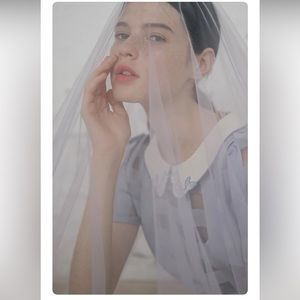 NWT Miss Patina Mermaid Collar Tranquility Top - S